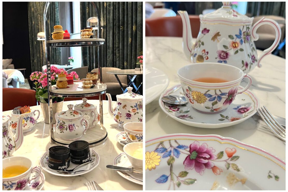 Afternoon Tea במלון. טקס חובה בלונדון. צילום: רחלי קרוט